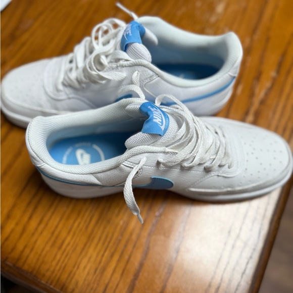 Nike Court Vision Sneaker - Men's size 11 - Carolina Blue/White - Picture 2 of 3